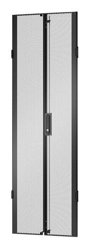 NETSHELTER SX GEN2 42U 600MM WIDE PERFORATED SPLIT DOORS BLAC