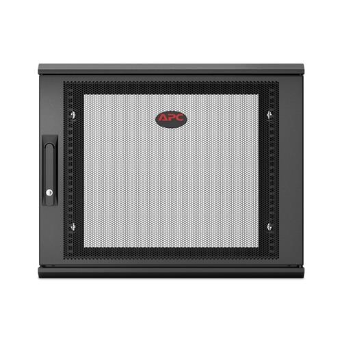 NETSHELTER WX 9U SINGLE HINGED WALL-MOUNT ENCLOSURE 400MM DEEP
