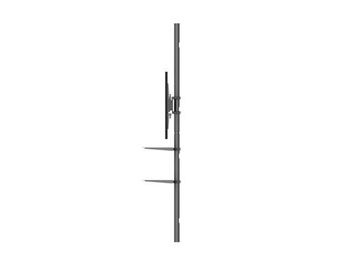 OPTIONAL M PRO SERIES SHELF FOR FLOOR TO CEILING BRACKETS - BLAC