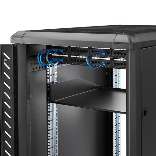 RIPIANO PER SERVER RACK FISSO E ROBUSTO 2U