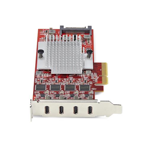 SCHEDA PCIE USB-C 4 PORTE 10GB USB TYPE-C 3.2 PCI TAA