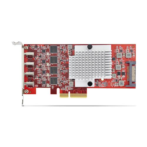 SCHEDA PCIE USB-C 4 PORTE 10GB USB TYPE-C 3.2 PCI TAA