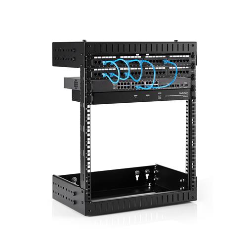 SERVER RACK 12U MONTABILE A PARETE - REGOLABILE DA 30 A 50CM