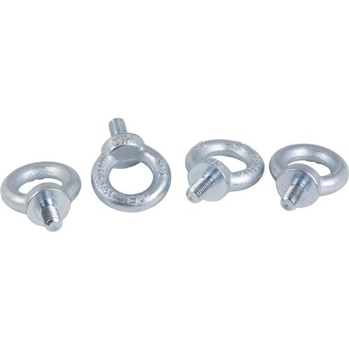 SET OF 4 SPACIAL SF M12 LIFTING EYEBOLT-GALVANIZED CAST STEEL