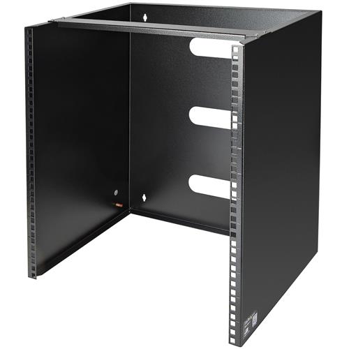 STAFFA MONTAGGIO A PARETE PER RACK DA 12U DA 12IN PROFONDIT