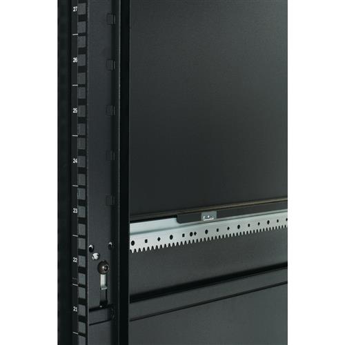 SX 42U 600MM W X1070MM DEEP ENC WITHOUT SIDES BLACK