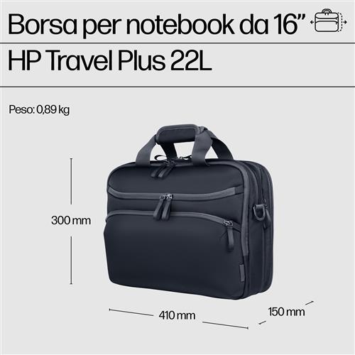 TRAVEL PLUS 22 LITER 16 LAPTOP BAG