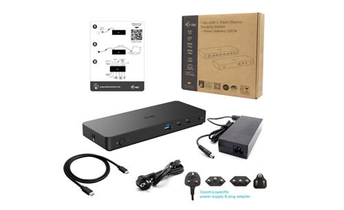 USB-C TRIPLE 4K DISPLAY DOCKING STATION GEN2 PRO PD 100W IT VERS