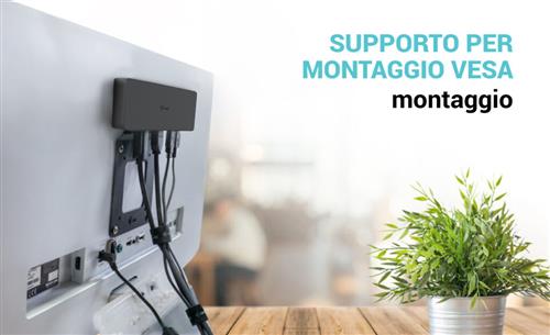 USB-C TRIPLE 4K DISPLAY DOCKING STATION GEN2 PRO PD 100W IT VERS