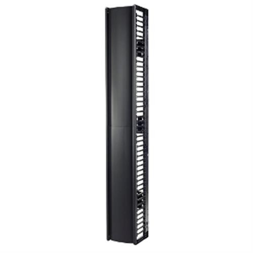 VERTICAL CABLE MANAGER 84INH X 12INW SINGLE-SIDED