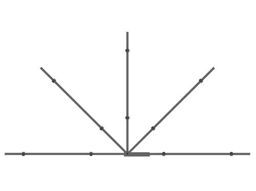 VESA FLAG BRACKET 800X600 FOR MONITORS UP TO 85IN
