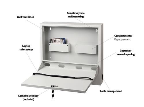 WALL BOX NOTEBOOKS UP TO 19IN UP TO 19IN