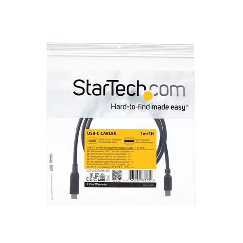 StarTech.com CDP2MDPMM1MB cavo e adattatore video USB tipo-C