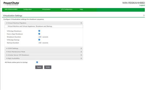 3YR POWERCHUTE NW SHUTDOWN LICS FOR VIRTUALIZATION AND HCI