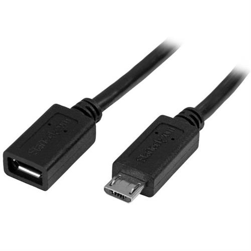 StarTech.com USBUBEXT50CM cavo USB USB 2.0 0,5 m Micro-USB B