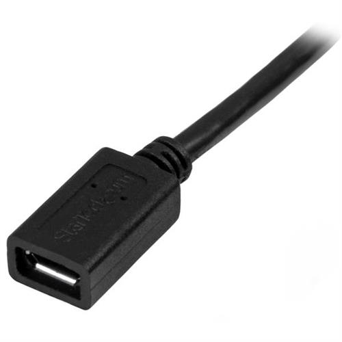 StarTech.com USBUBEXT50CM cavo USB USB 2.0 0,5 m Micro-USB B