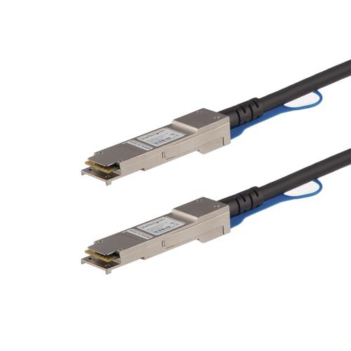 StarTech.com QSFP40GPC3M cavo InfiniBand e in fibra ottica QSFP+ Nero