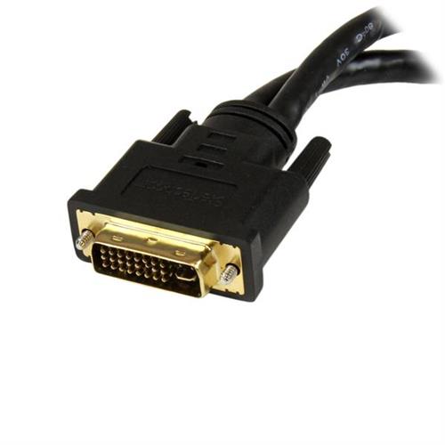 StarTech.com DVI92030202L cavo e adattatore video 0,203 m DVI-D + VGA (D-Sub) Nero
