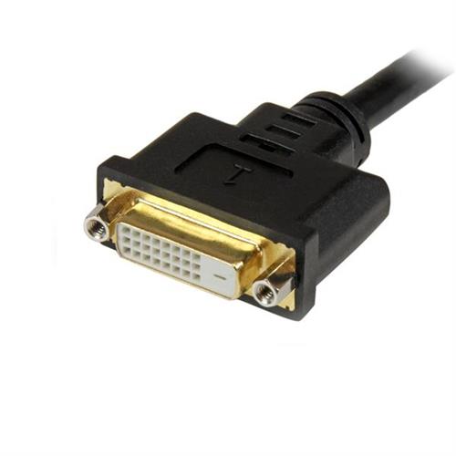 StarTech.com DVI92030202L cavo e adattatore video 0,203 m DVI-D + VGA (D-Sub) Nero