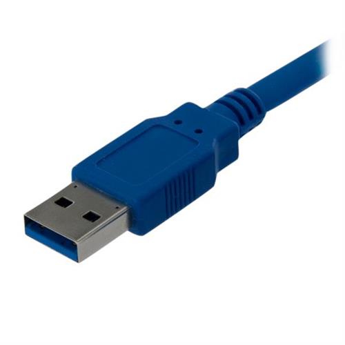 StarTech.com USB3SAB1M cavo USB USB 3.2 Gen 1 (3.1 Gen 1) USB A USB B Blu