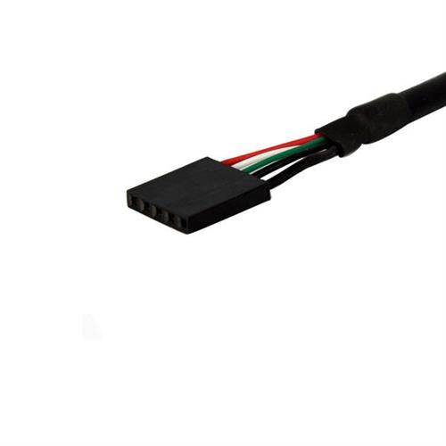 StarTech.com USBPNLAFHD3 cavo USB 0,9 m Nero
