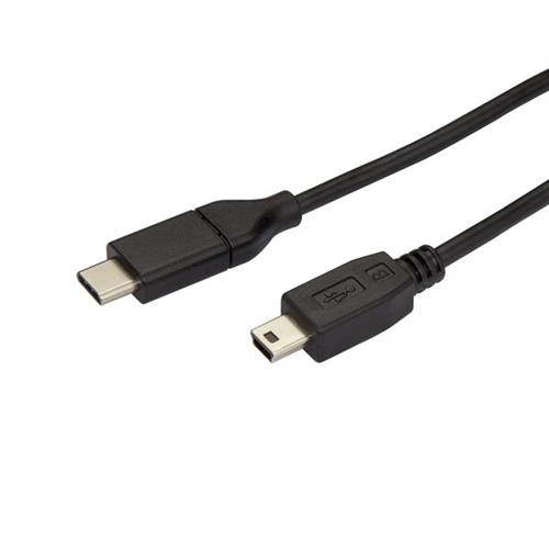 StarTech.com USB2CMB2M cavo USB USB 2.0 USB C Mini-USB B Nero