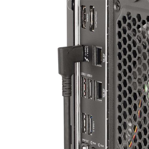 StarTech.com RUSB31CC50CMBR cavo USB USB 3.2 Gen 2 (3.1 Gen 2) 0,5 m USB C Nero