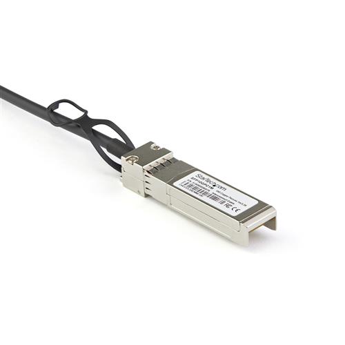 StarTech.com DACSFP10G1M cavo InfiniBand e in fibra ottica SFP+ Nero