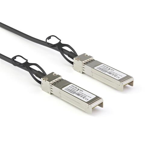 StarTech.com DACSFP10G1M cavo InfiniBand e in fibra ottica SFP+ Nero