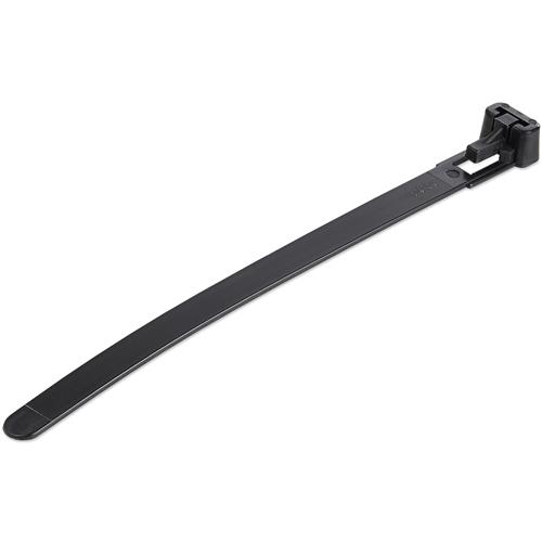 StarTech.com CBMZTRB5BK fascetta Releasable cable tie Nylon, Plastica 100 pz