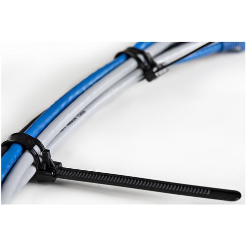 StarTech.com CBMZTRB10BK fascetta Releasable cable tie Nylon, Plastica 1000 pz