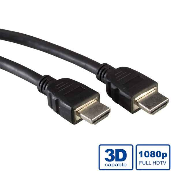 VALUE 1m HDMI cavo HDMI HDMI tipo A (Standard) Nero