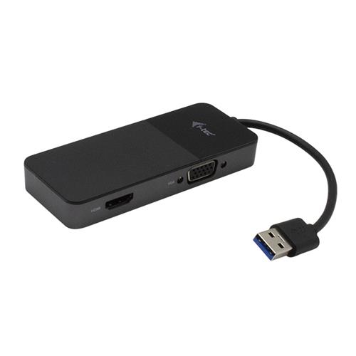 i-tec U3VGAHDMIADA adattatore grafico USB 3840 x 2160 Pixel Nero
