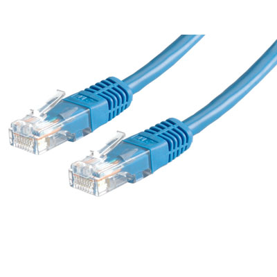 VALUE UTP, Cat6, 0.5m cavo di rete Blu 0,5 m U/UTP (UTP)
