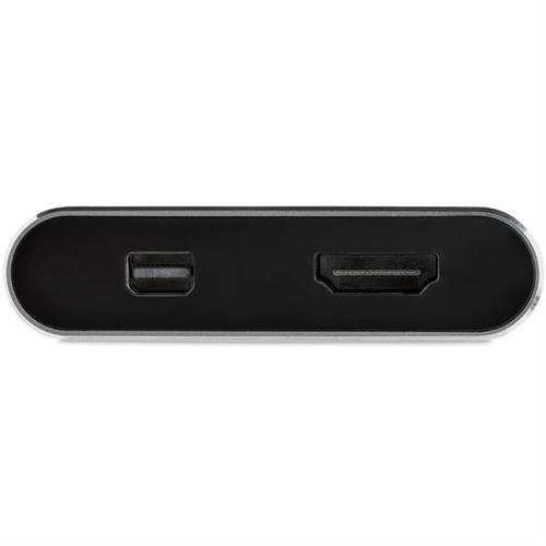 StarTech.com CDP2HDMDP adattatore grafico USB 3840 x 2160 Pixel Nero, Grigio