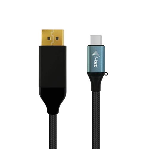 i-tec C31CBLDP60HZ2M cavo e adattatore video 2 m USB tipo-C Nero