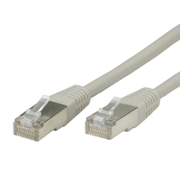VALUE UTP patch cord RJ45/45 Cat6 7m grey cavo di rete Grigio U/UTP (UTP)