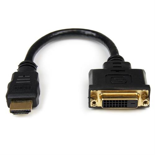 StarTech.com HDDVIMF8IN cavo e adattatore video 0,2 m Nero