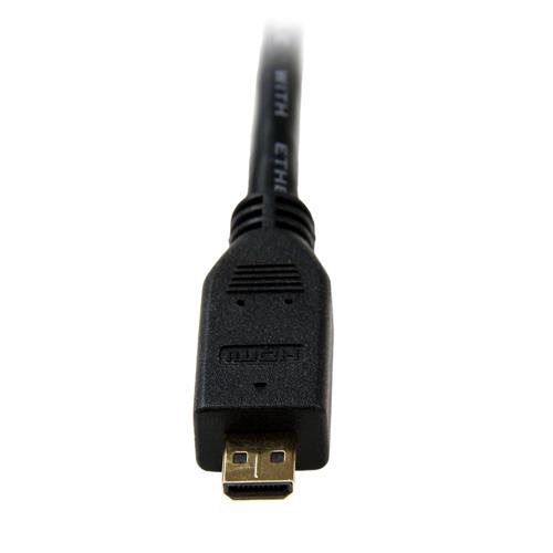 StarTech.com HDADMM2M cavo HDMI HDMI tipo A (Standard) HDMI tipo D (Micro) Nero