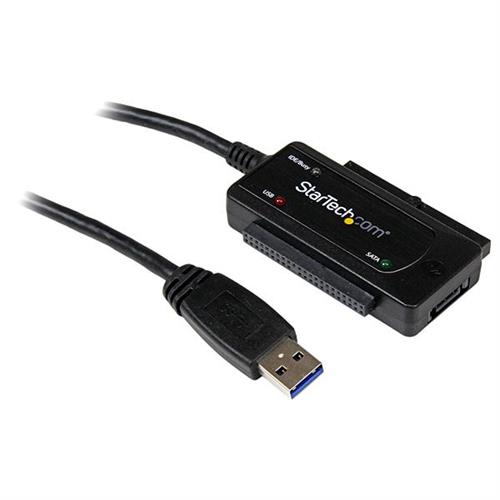 StarTech.com USB3SSATAIDE replicatore di porte e docking station per laptop Nero