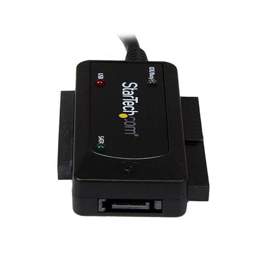 StarTech.com USB3SSATAIDE replicatore di porte e docking station per laptop Nero