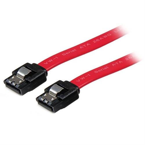 StarTech.com LSATA18 cavo SATA 0,457 m SATA 7-pin Rosso