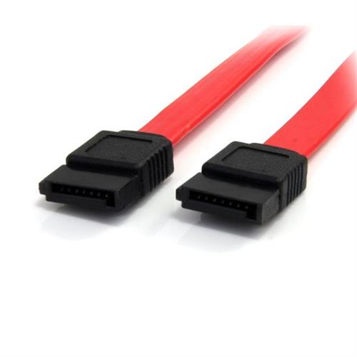 StarTech.com SATA24 cavo SATA 0,609 m SATA 7-pin Rosso