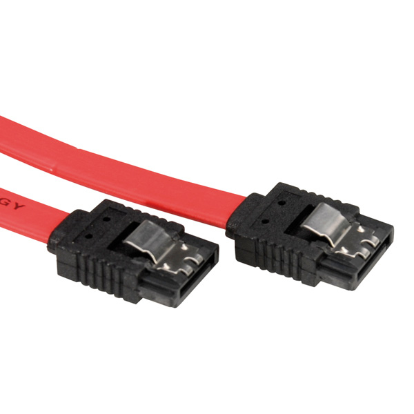 VALUE SATA 6.0 Gbit/s cavo SATA 0,5 m Rosso, Rosso