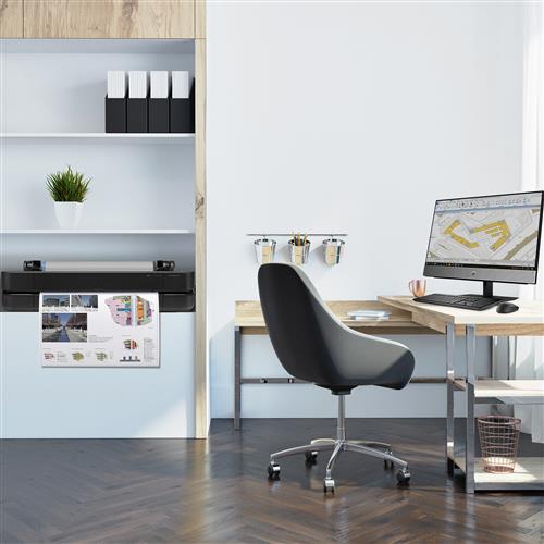 HP Designjet T250 24-in Printer stampante grandi formati Wi-Fi Getto termico d'inchiostro A colori 2400 x 1200 DPI A1 (594 x 841 mm) Collegamento ethernet LAN