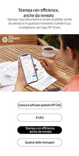 HP Designjet T250 24-in Printer stampante grandi formati Wi-Fi Getto termico d'inchiostro A colori 2400 x 1200 DPI A1 (594 x 841 mm) Collegamento ethernet LAN