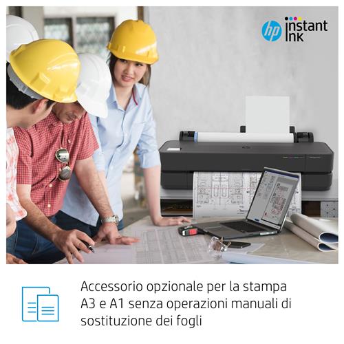 HP Designjet T250 24-in Printer stampante grandi formati Wi-Fi Getto termico d'inchiostro A colori 2400 x 1200 DPI A1 (594 x 841 mm) Collegamento ethernet LAN