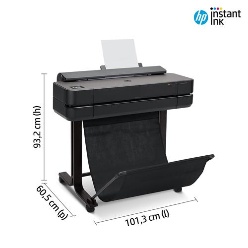 HP Designjet T650 24-in Printer stampante grandi formati Wi-Fi Getto termico d'inchiostro A colori 2400 x 1200 DPI Collegamento ethernet LAN