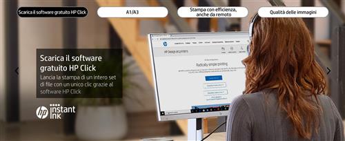 HP Designjet T650 24-in Printer stampante grandi formati Wi-Fi Getto termico d'inchiostro A colori 2400 x 1200 DPI Collegamento ethernet LAN