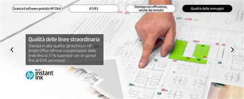 HP Designjet T650 24-in Printer stampante grandi formati Wi-Fi Getto termico d'inchiostro A colori 2400 x 1200 DPI Collegamento ethernet LAN